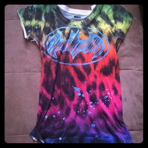 Cheetah Print Batman Shirt