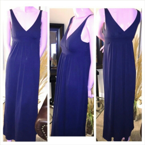 💰SOLD💰Blue Derek Heart Maxi summer dress!!