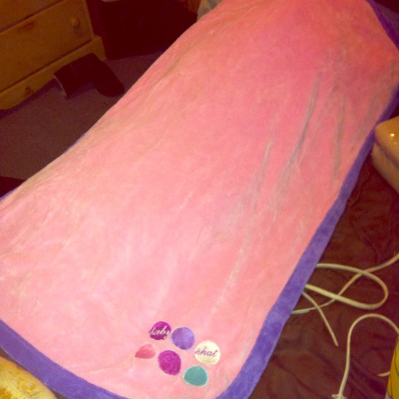 🎀💜 baby phat baby blanket