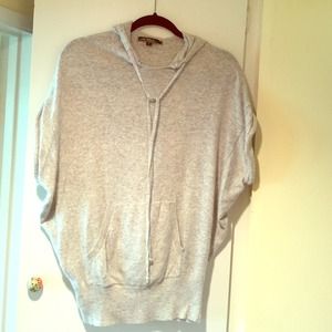 Heather grey "love stitch" top