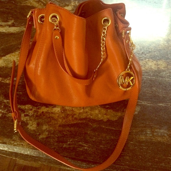 **SOLD**Orange Michael Kors purse
