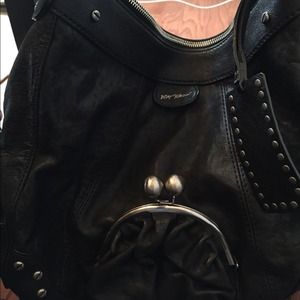 Betsey Johnson Large Leather Handbag