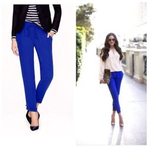 NWT Blue Joggers/Harem Pants