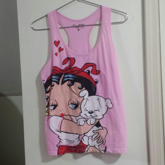 Pink Betty boop shirt