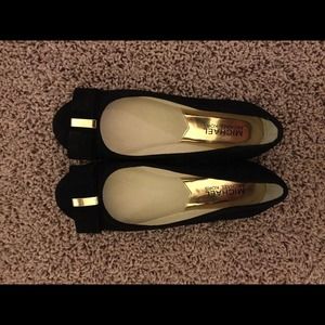 Reduced! Michael kors black flats!