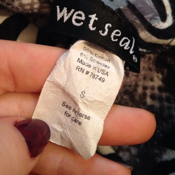 Animal print cotton skirt - Picture 3 of 3