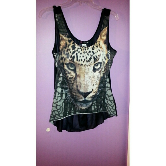 Cheetah Top - Picture 1 of 2