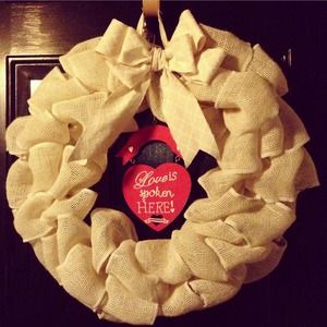 Burlap Wreath
