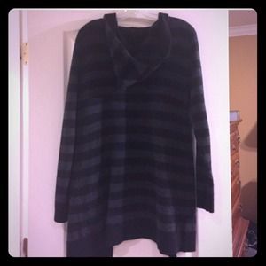 Black and Grey Hooded cardigan - NY&Co