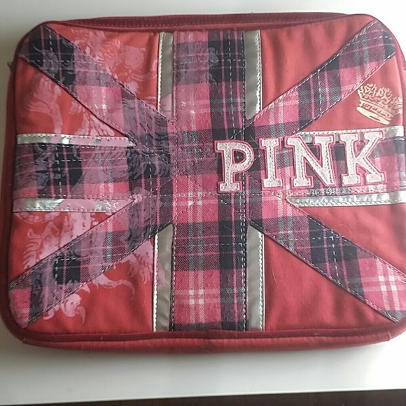 Victorias secret pink  laptop computer case