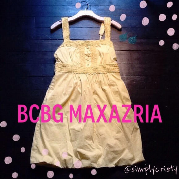 BCBG Maxazria bubble hem dress