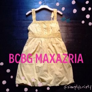 BCBG Maxazria bubble hem dress