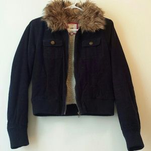 Forever 21 Corduroy Bomber Jacket