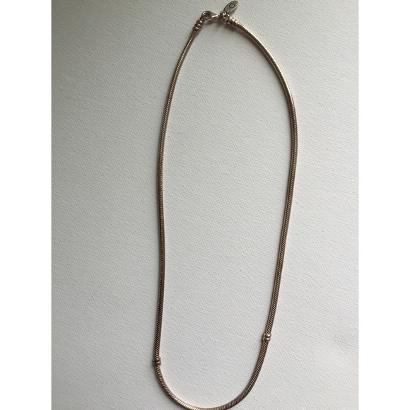 Authentic Sterling Silver Pandora Charm Necklace