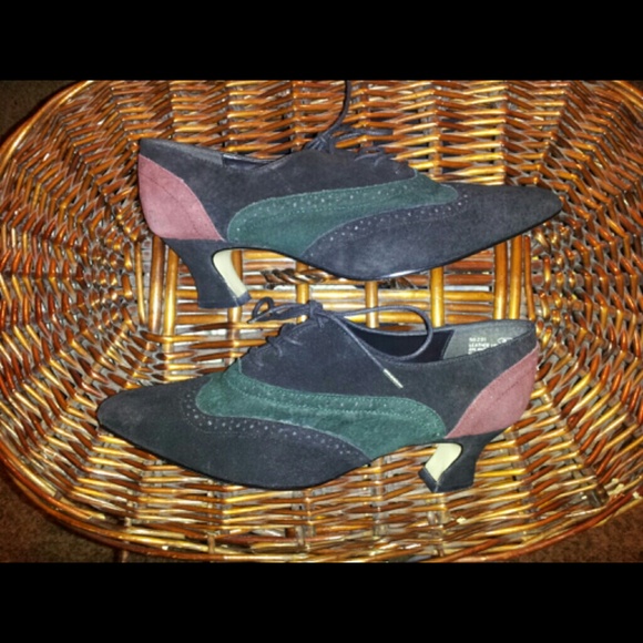 Suede shoes