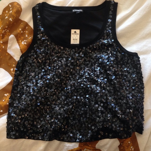 Express Sequin Tank