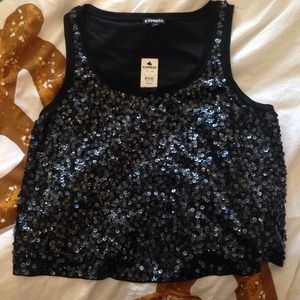 Express Sequin Tank