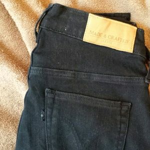 Levis Made & Crafted High Waisted Skinny Jeans
