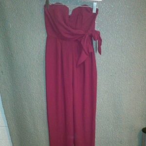 Cute red romper from forever 21.