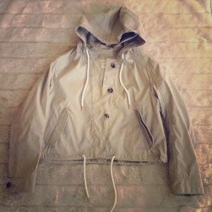 Maison Kitsuné cropped windbreaker