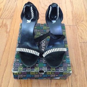 Playboy Bardot Black Size 7