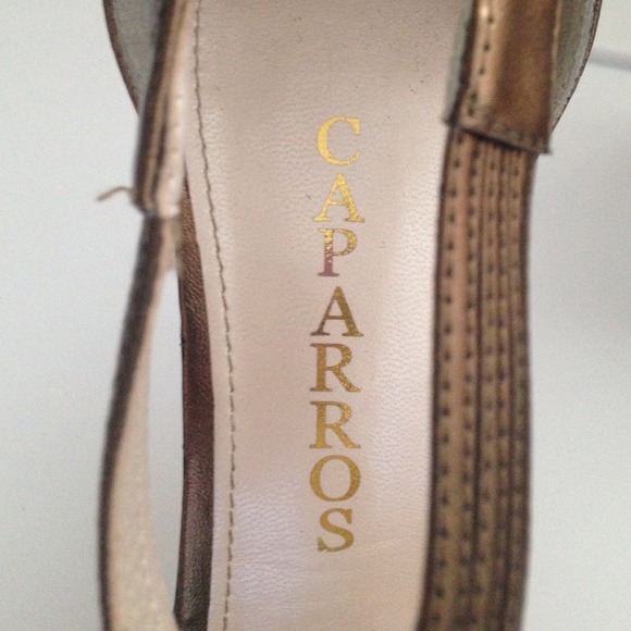 Metallic Bronze Evening Shoe - Picture 2 of 3