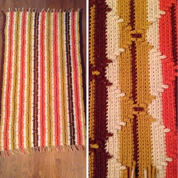 Earth tones Afghan