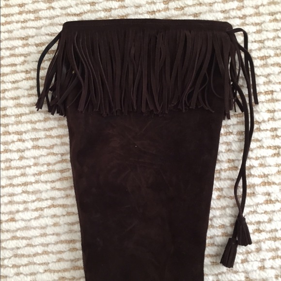 Calvin Klein Mamosa Suede Boots - Picture 2 of 4