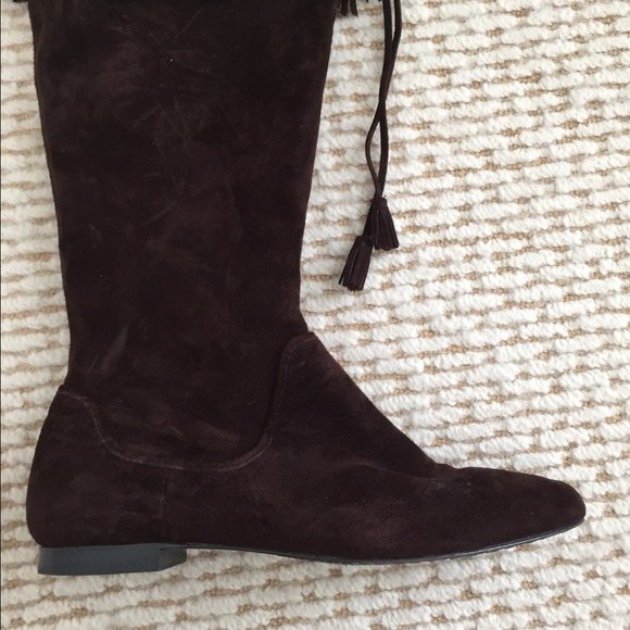 Calvin Klein Mamosa Suede Boots - Picture 3 of 4