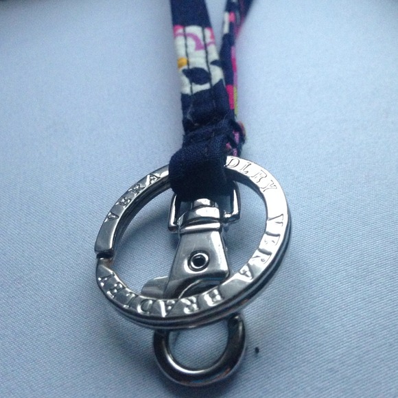 Vera Bradley retired Ribbons pattern lanyard