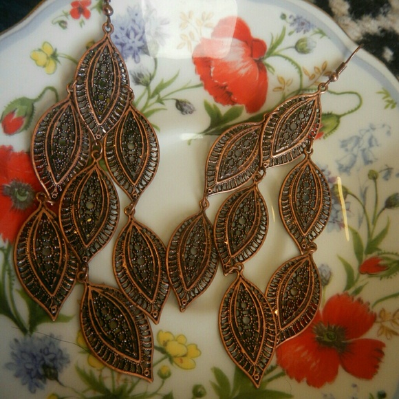 Jewelry - Bronze earrings