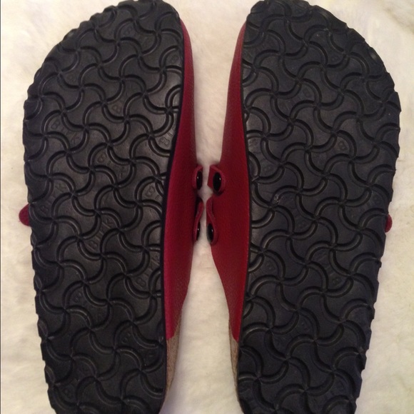 Red Birkis Clogs 😘😍😘😍 - Picture 2 of 2