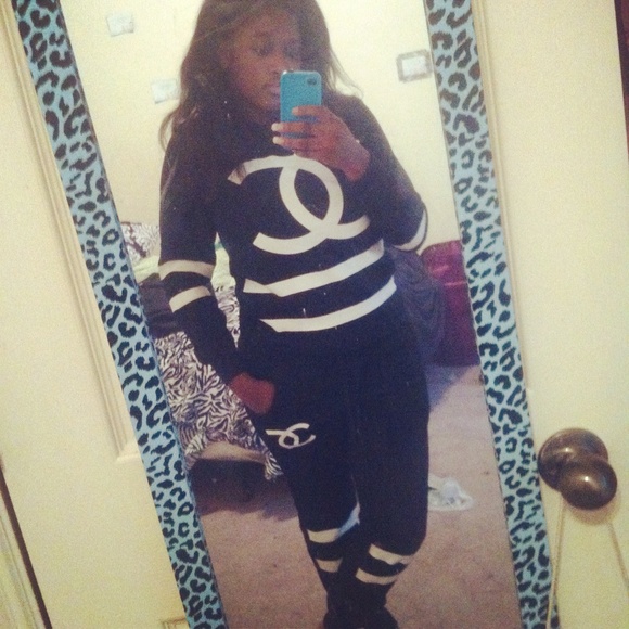 coco chanel sweatsuit
