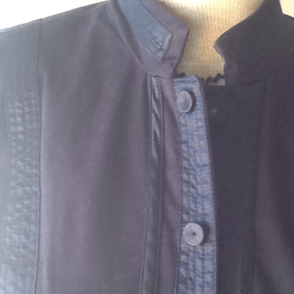 Reduced!!!  Kenar navy poplin jacket - Picture 2 of 4