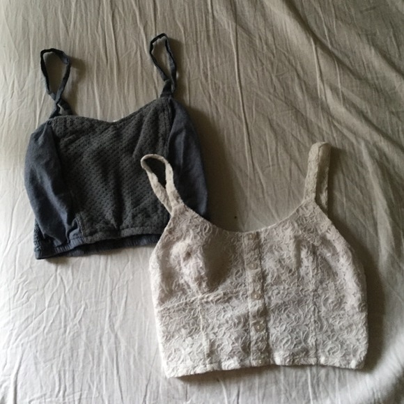 Two crop tops