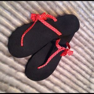 Polka dot Sandals, Hollister