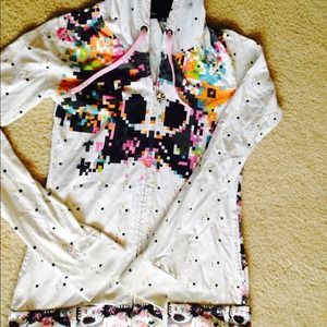 Super cute Tokidoki rainbow pixel jacket :)