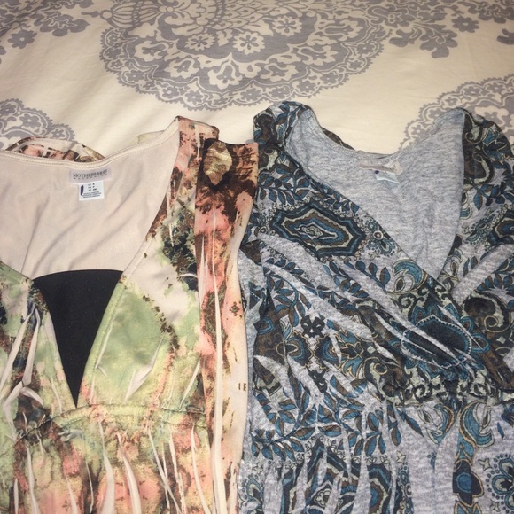 RESERVED!!! Two maternity dresses!