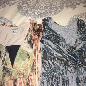 RESERVED!!! Two maternity dresses!