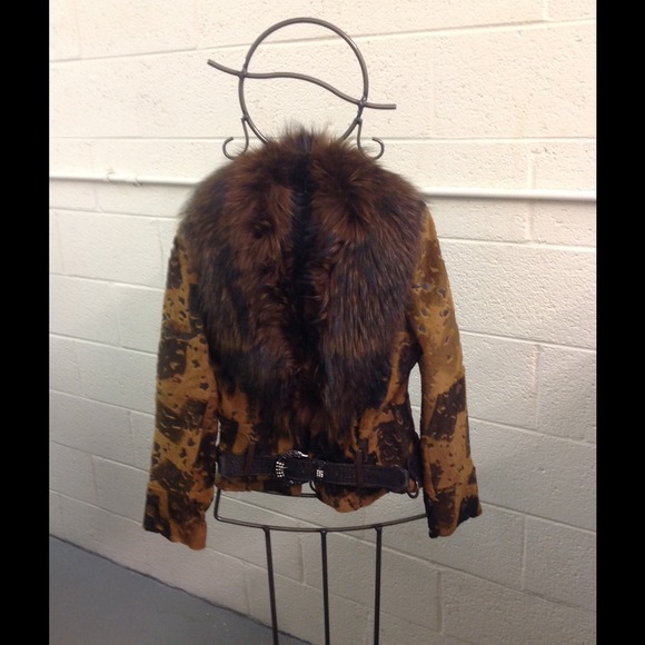 Leather and Fur jacket