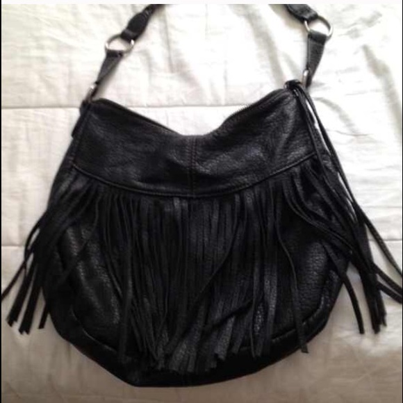 🚫sold🚫Leather Fringe purse