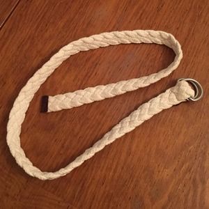 J. Crew cotton rope belt