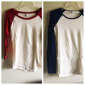 2 baseball tees!! ⚾️