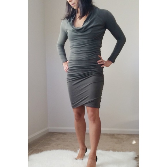 James Perse Cowl Neck Dress