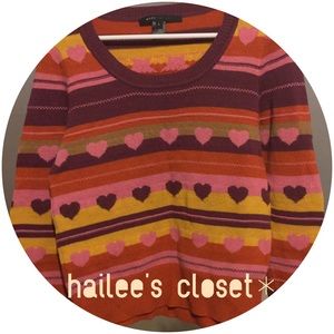 Vintage Marc Jacobs heart sweater