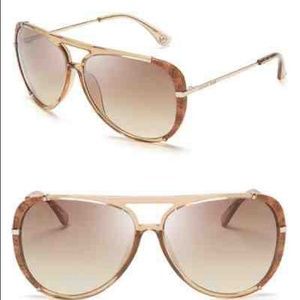 Michael Kors Julia Aviator Sunglasses M2484S Brown