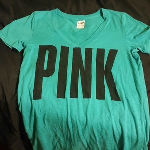 Pink V neck