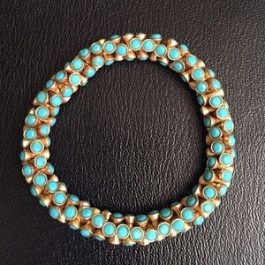 BUNDLE-Stella and dot  turquoise bracelet/earrings