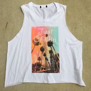 NWOT Just Chillin Tank