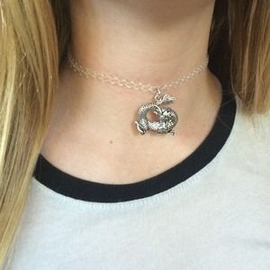 Choker with dragon bead